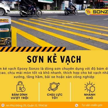 Sơn Kẻ Vạch Là Gì? Hướng dẫn quy trình thi công chuẩn từ A-Z