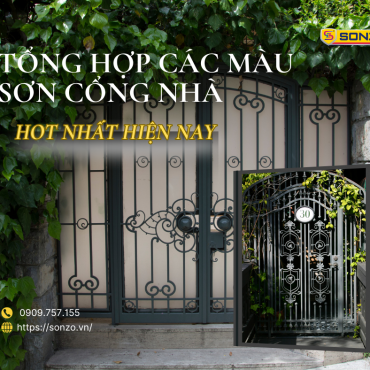 Các Màu Sơn Cổng Được Ưa Chuộng Năm 2025 - Xu Hướng & Gợi Ý Thiết Kế