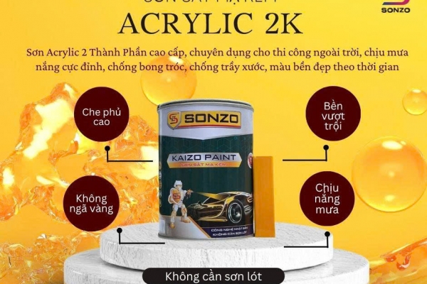 Sơn Mạ Kẽm 2k là gì